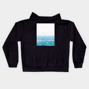 Landscape Blue water Kids Hoodie